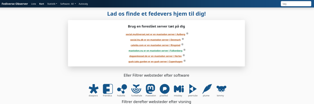 Fediverse Observer