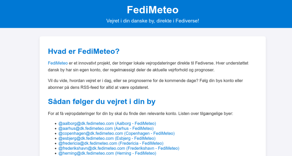 Fedimeteo
