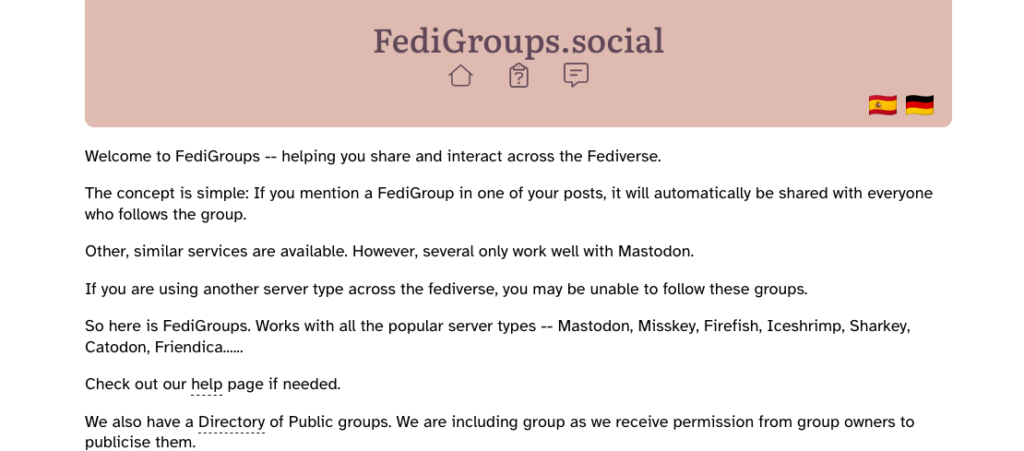 FediGroups